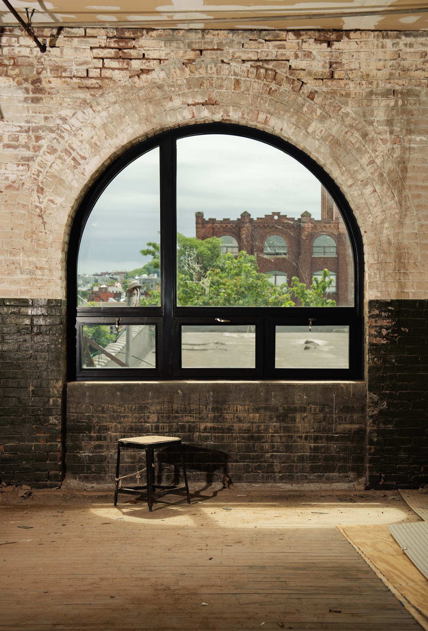 Side profile portrait of a woman
