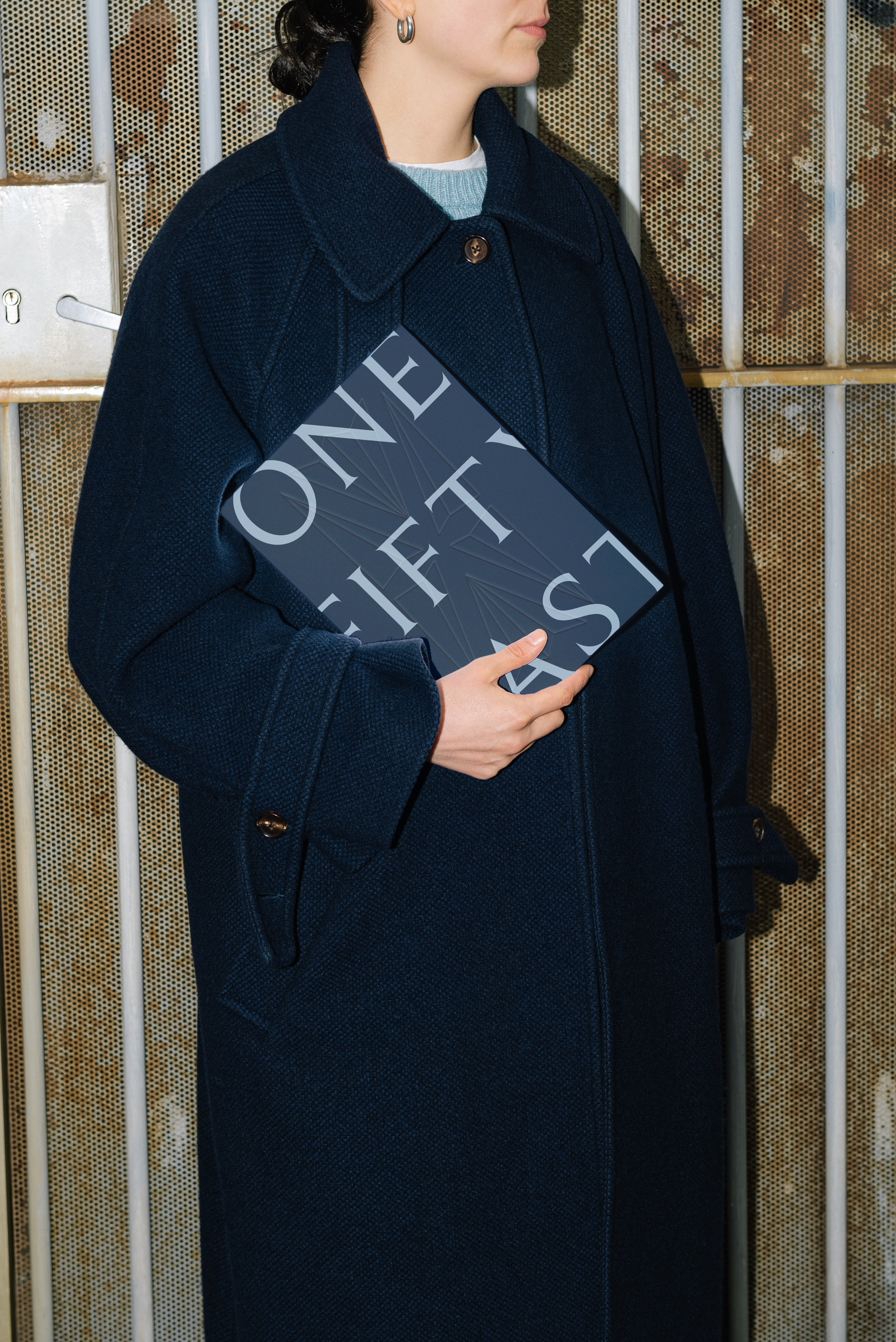 Side profile portrait of a woman
