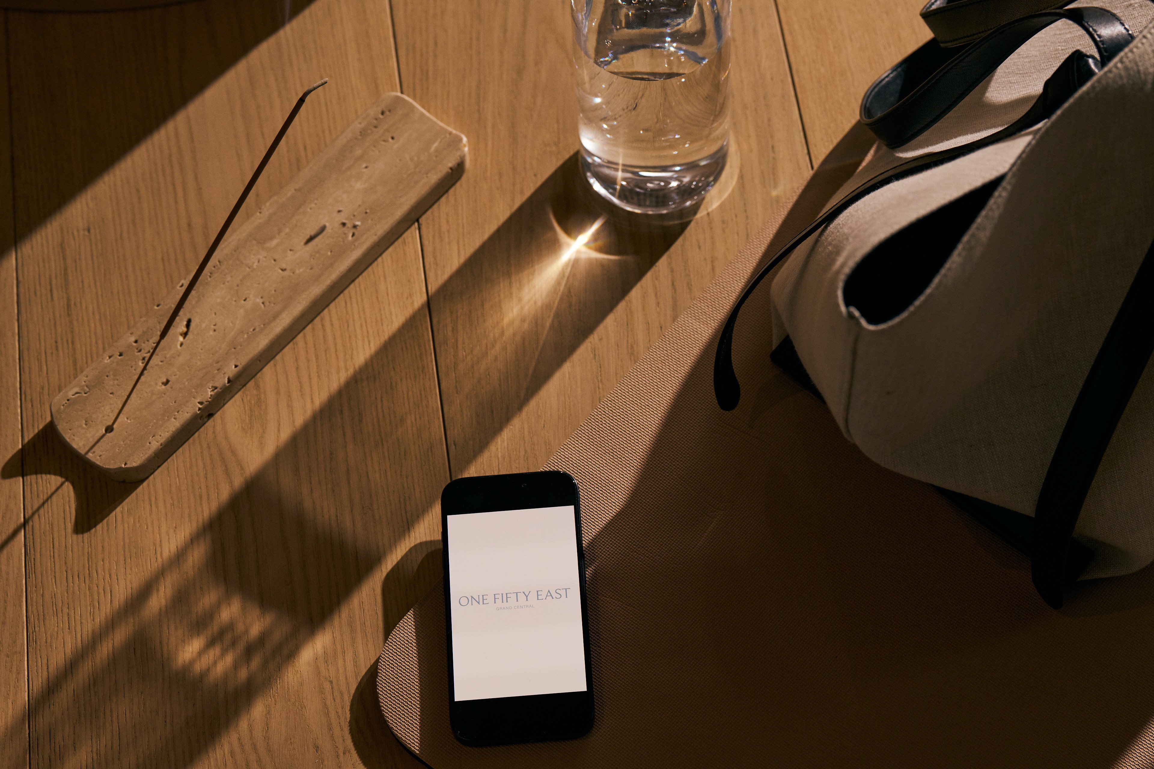 Side profile portrait of a woman
